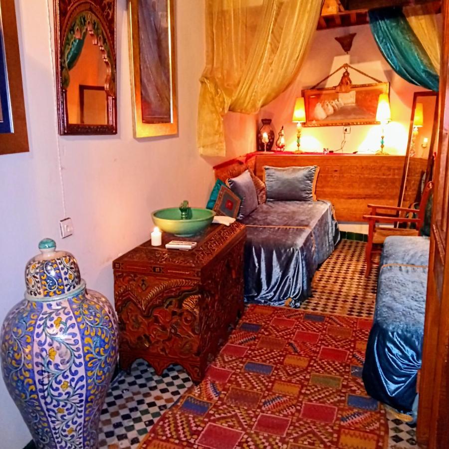 Riad Rchacha Fès Exteriör bild